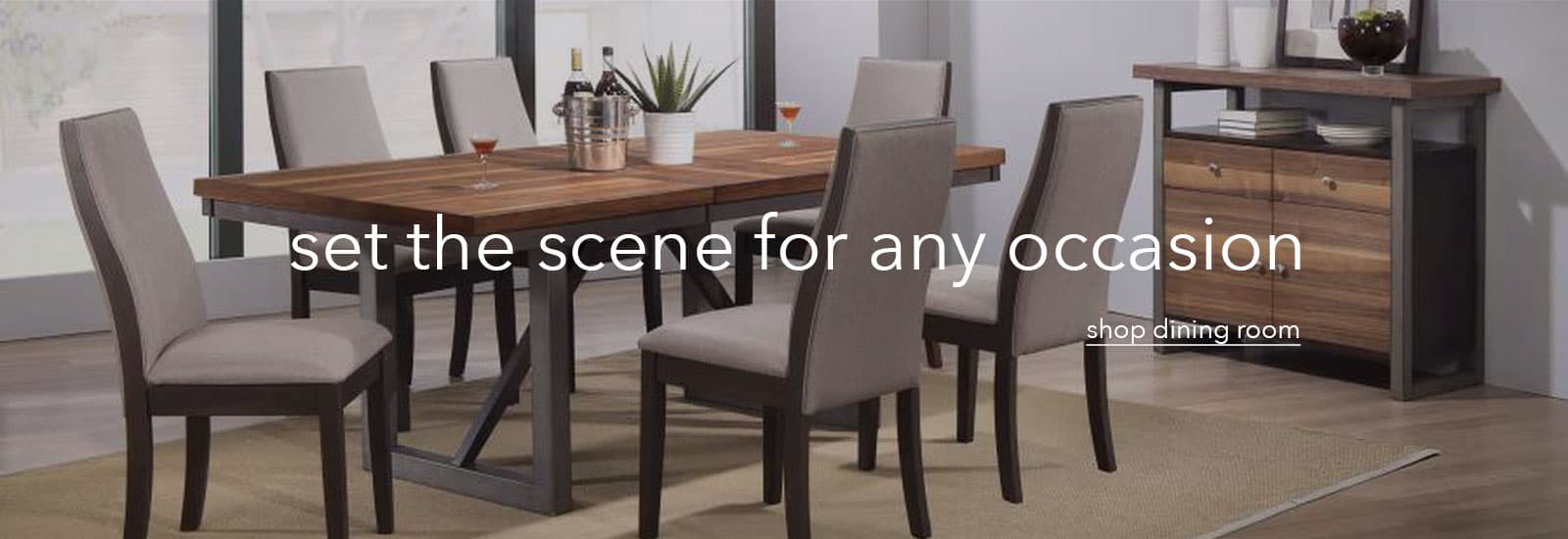 Set the scene for any occasion Shop Dining Room